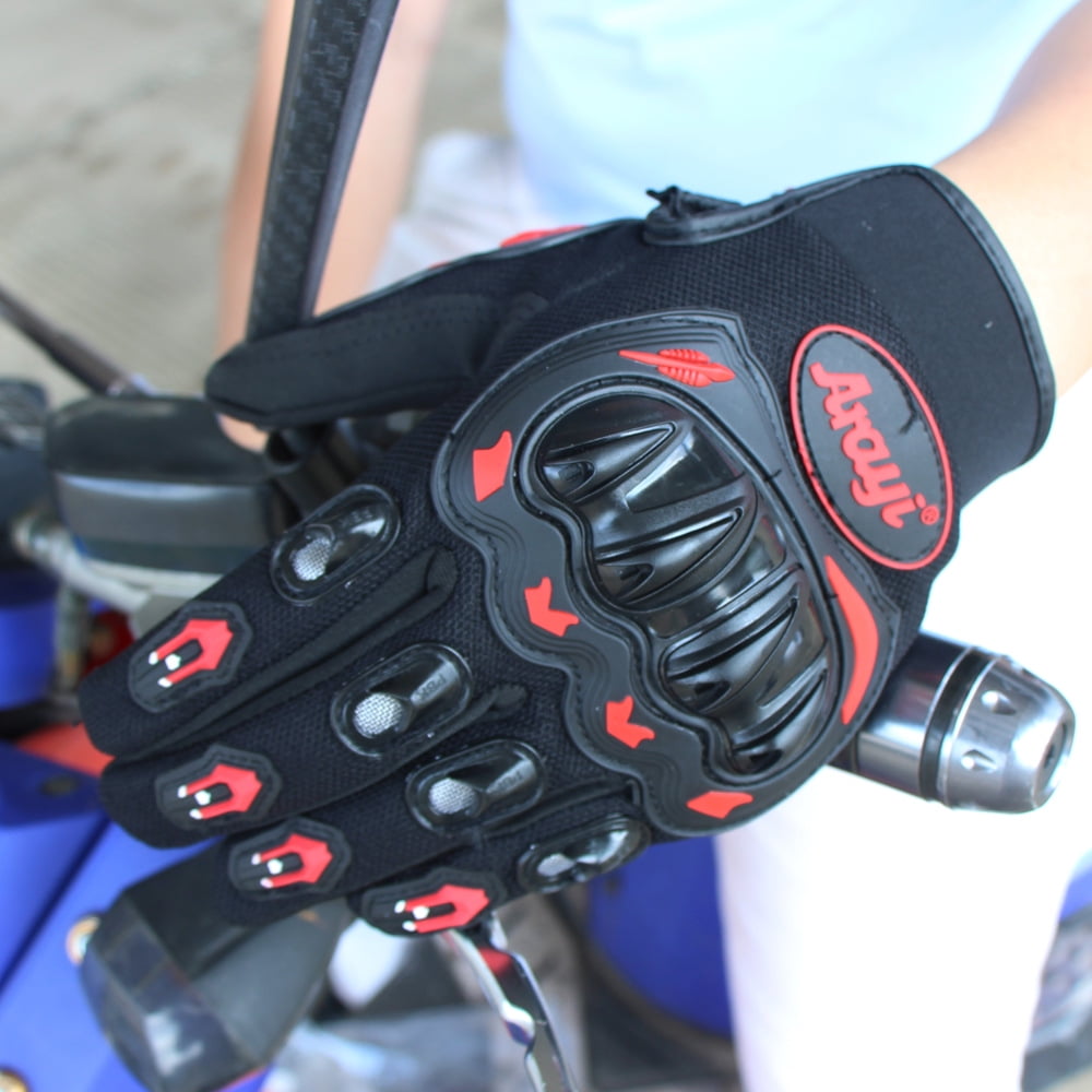 Men Women Full Finger Motorcycle Gloves Motorbike Motocross Cycling