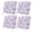 Purple, variant on Outdoor Patio Cushion Covers 2 Pack Aqua White Palm Leaves Patio Chair Cushion Covers with Ties and Zipper Waterproof Outdoor Seat Cushion Covers for Patio Furniture 24"x24"