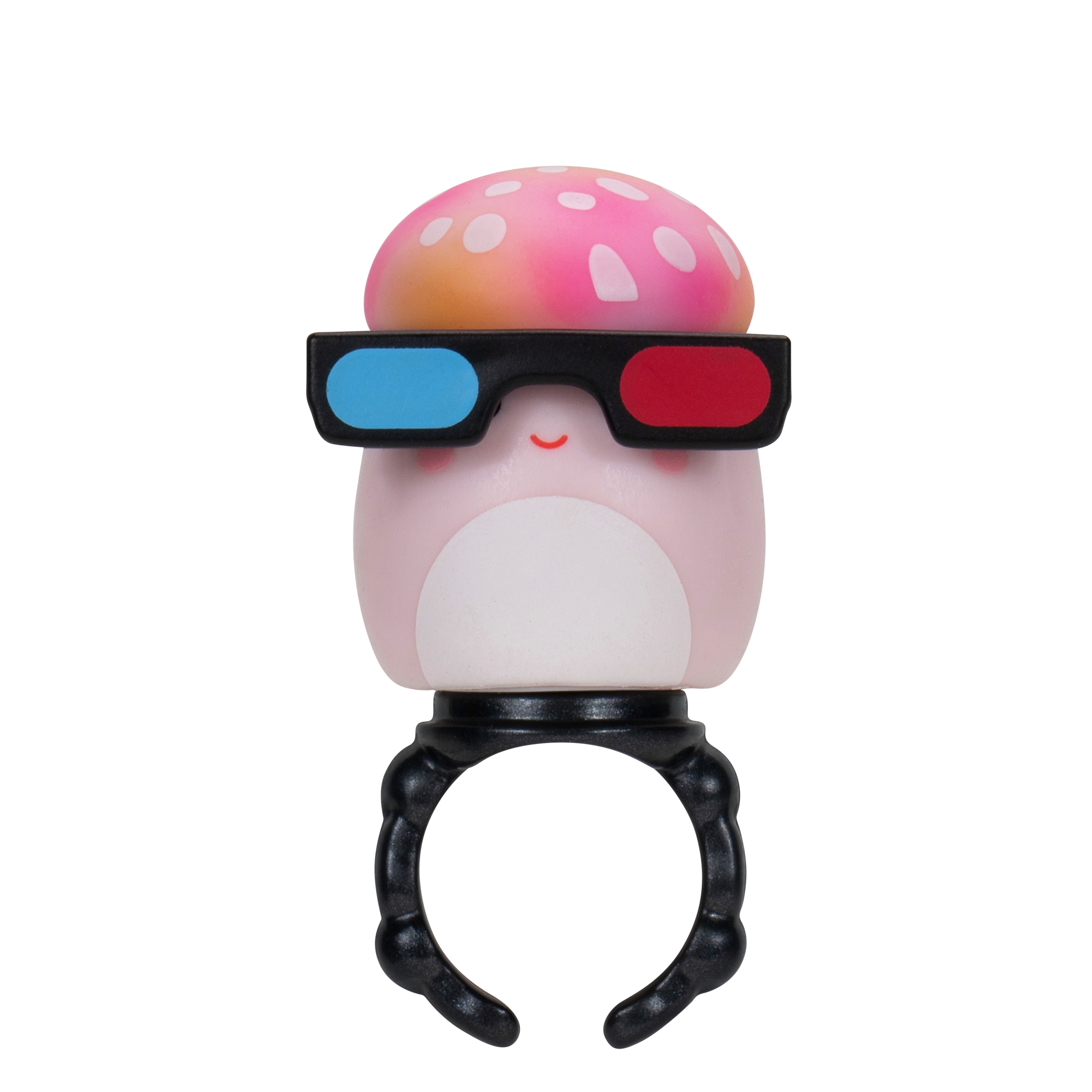 Squish-a-longs Mini Squish Toys – 8 Figures with Accessories, Ring, Ages 3+, Novelty Toy
