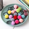 thumbnail image 2 of 10 Uds. Anillo de pelo de bola de pelo de animal bonito, banda de goma para niña, bandas elásticas para el pelo, sombreros coreanos, accesorios para el cabello para niños, adornos Tan Jianjun unisex, 2 of 2