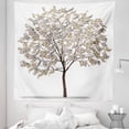 thumbnail image 1 of Abstract Tapestry, Digitally Generated Surreal Riches Tree with Money Shape Leaves on Plain Backdrop, Fabric Wall Hanging Decor for Bedroom Living Room Dorm, 5 Sizes, Multicolor, by Ambesonne, 1 of 1