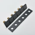 thumbnail image 4 of Black 8" LED Thermostatic Shower System Body Jets Rainfall Shower Faucet Ceiling, 4 of 19