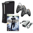 thumbnail image 1 of Microsoft Xbox 360 Elite Game Console with Two Retrofam Controllers and Call of Duty World at War (Refurbished), 1 of 5