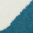 thumbnail image 3 of Ladole Rugs Stars Pattern Kids Area Rug Carpet in White Blue (3'11" x 5'7", 120cm x 170cm), 3 of 4
