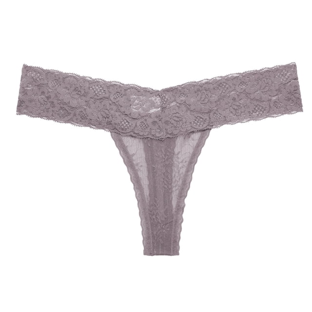 Gibobby Ropa interior mujer algodón Bragas sexis de encaje para mujer, ropa interior de tiro bajo, ropa interior cómoda para mujer, lencería femenina(Caqui, S)