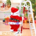 thumbnail image 1 of SAYFUT Christmas Hanging Decoration Santa Claus Electric Climb Ladder Hanging Decoration Christmas Tree Decoration, 1 of 7