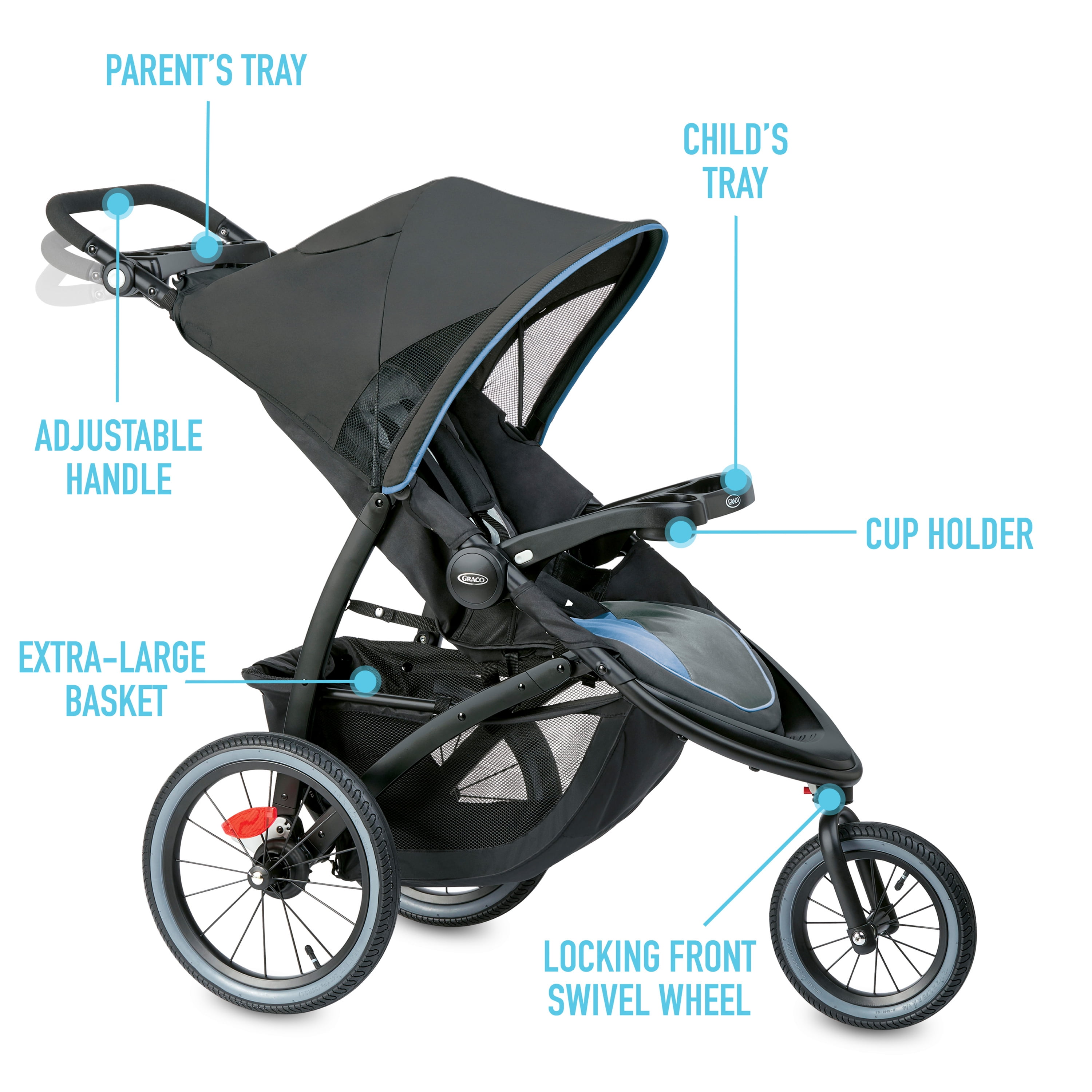 graco fast action travel system jogger
