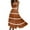 Brown, variant on Sngxgn Women's Long Full Slip Dress Sleeveless(Brown,S)