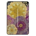 thumbnail image 3 of Intricate Floral Bouquet Gold Purple Hues Outdoor Picnic Blanket, Foldable Waterproof Beach Mat, Portable Beach Blanket for Beach Camping, Hiking, Family Concerts, 3 of 8
