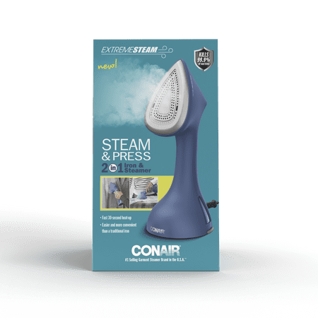 ExtremeSteam Conair Steam & Press 2-in-1 Iron & Steamer - Blue