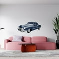 thumbnail image 2 of Home Bedroom Nursery Art Classic Hudson Hornet Vintage Car Removable Decor Antique Vehicle Design Adhesive Vinyl Wall Decal - 22" x 36" Kids Bedroom Living Room Vintage Old School Car Wall Sticker, 2 of 5