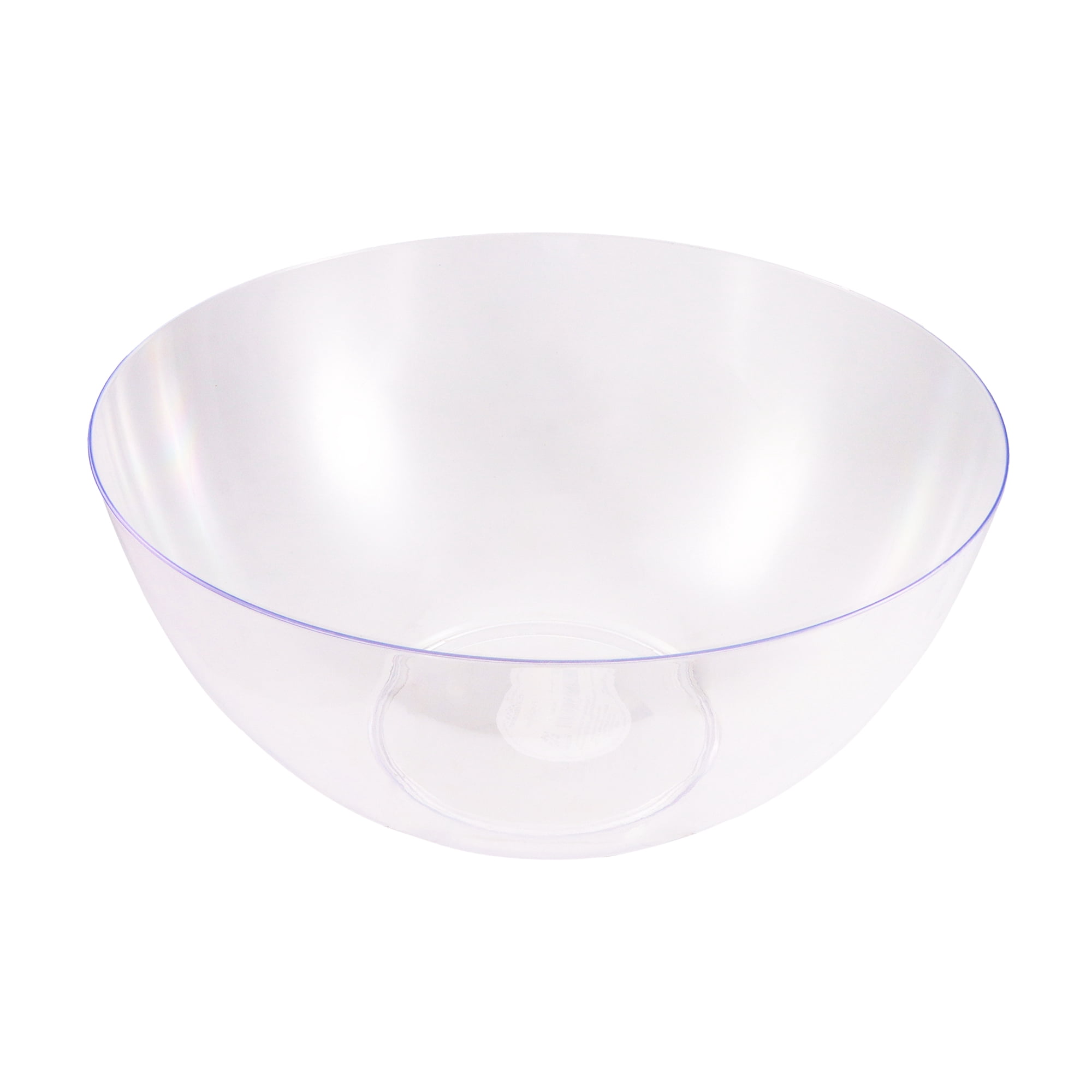 1 Count, 314 FL OZ, 13.2 x 6.5 IN Clear Plastic Classic Punch Bowl, by Way To Celebrate