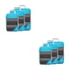 thumbnail image 4 of Toystoory 3 unids/set de pertenencias con cubos de embalaje resistentes a los arañazos para maleta de viaje comprimida equipaje azul cielo Cielo azul 2Conjunto, 4 of 6