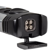 Vertigo Goliath (Big Buddha) Quad Torch Lighter with Punch Cutter - Chrome