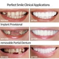 thumbnail image 4 of Snap On Smile Superior e inferior Fake Perfect Smile Carillas Dental Dentadura Pasta Dientes Silicona Molde Blanqueamiento Tirantes Herramienta B_ kaili Sencillez, 4 of 5