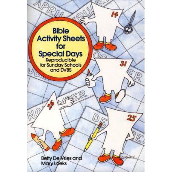 Pre-Owned Bible Activity Sheets for Special Days (Paperback) 0801029716 9780801029714