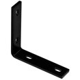 thumbnail image 1 of Corner Brace, Black Steel, 6-1/4 In. - N351-466, 1 of 1