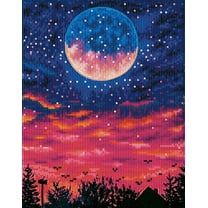 DIAMOND DOTZ® Blue Moon Special Edition Diamond Painting Kit