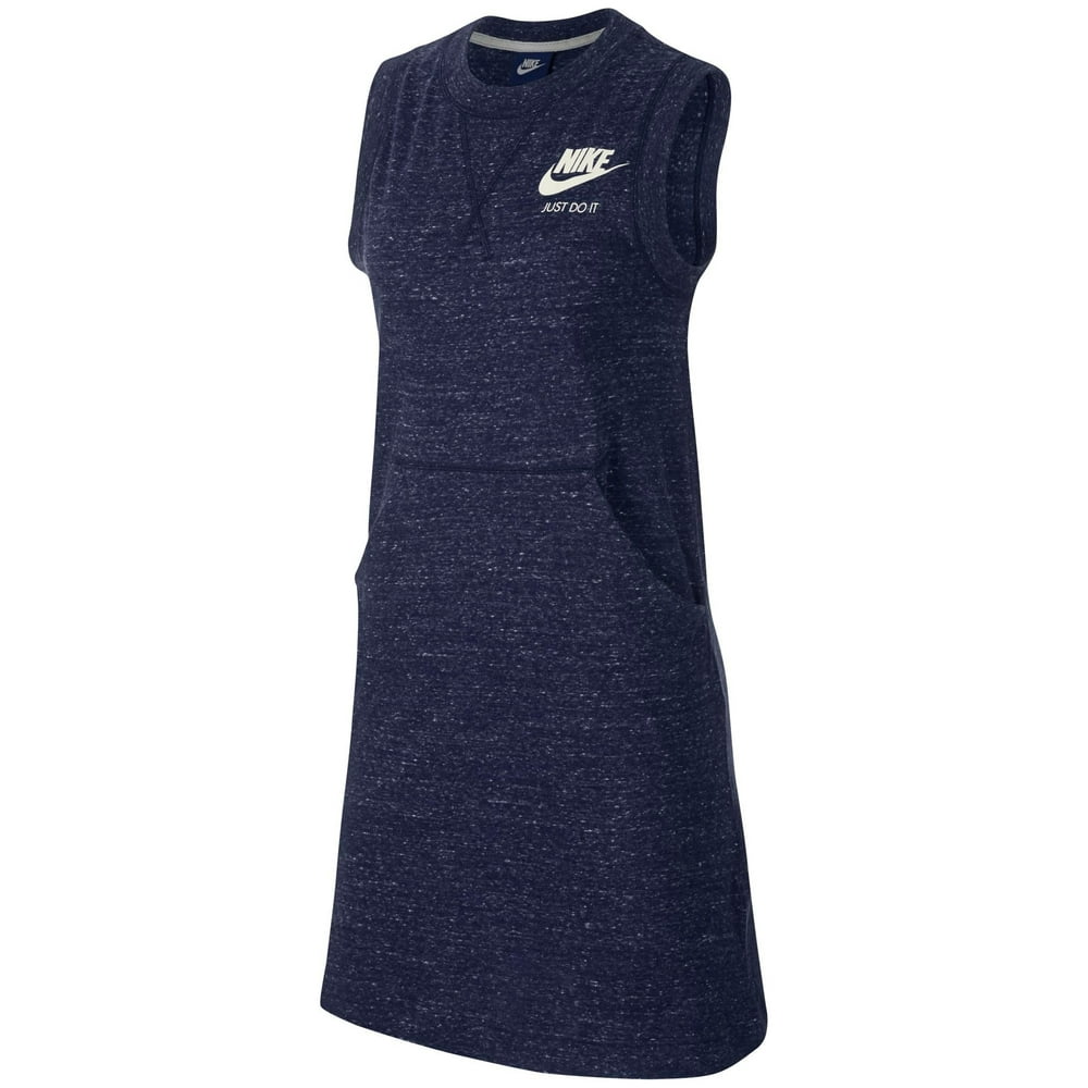 Nike Nike Women's Gym Vintage Crewneck Dress Binary Blue Size L