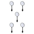 thumbnail image 3 of Transemion 8.5mm Glass Bike Rearview Mirror Mountain Cycling Flexible Handlebar Wide Angle Lightweight Rear Back View Mirror Black 8.5cm 5Set, 3 of 6