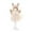 Beige-123, variant on Christmas Mesh Skirt Dance Pendant Antlers, Cute Girl Mini Pendant, 8-inch Diameter, Glass Material, For Holiday Decor, Home Chandelier, Room, Energy-efficient LED, Modern Farmhouse Style, Rustic