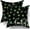 Black Green St Patricks Day, variant on St Patricks Day Pillow Covers 20x20 Set of 2 St Patricks Lucky Clover Throw Pillows Spring Green Shamrock Decorative Pillowcase Rustic Cotton Square Cushion Cover for Couch Sofa Bed