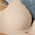 thumbnail image 3 of Jelly Wireless Bras for Women Push Up Seamless T-Shirt Bras No Underwire Supportive Full Coverage Bralettes, 3 of 4