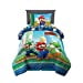 thumbnail image 3 of Franco Kids Bedding Super Soft Comforter and Sheet Set, 4 Piece Twin Size, Mario, 3 of 15