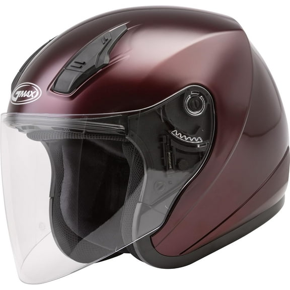 GMAX OF-17 Helmet (Wine Red, Small) - FMVSS 218 Approved
