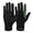 Black, variant on 1 Pair Sports Gloves Sun Protection Anti-UV Wear-Resistant Sweat-absorbent Ridding Gloves for Racing