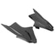 thumbnail image 2 of Abastado Cubierta de conducto de aire lateral carenado inserto estilo fibra de carbono ajuste para Yamaha YZF R6 2003-2005, 2 of 8