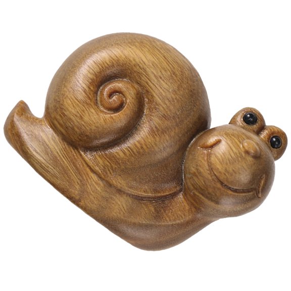 Worgeous  Snail Adornment Desktop Decor Locker Cubicle Decorations Black