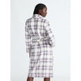 thumbnail image 4 of Joyspun Women's Plush Robe, Sizes S-3X, 4 of 6