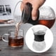 thumbnail image 4 of Cafetera portátil para verter sobre, cafetera de resistente a altas temperaturas, cafetera con goteo de café, cafetera de cerveza fría 400ml Macarena Cafetera, 4 of 8