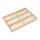 thumbnail image 2 of Organizador de madera Estuche de almacenamiento Gafas Gafas Joyas Reloj 6 compartimento Yinane Organizador de escritorio, 2 of 8