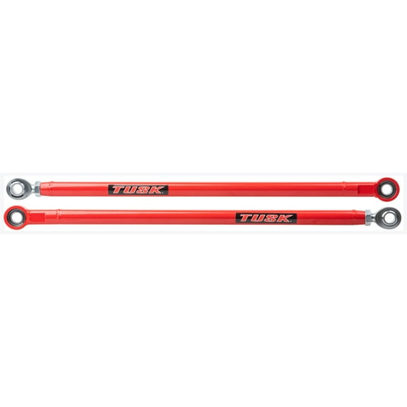 Tusk Mohawk Extreme Duty Upper Radius Rods Red For POLARIS RZR XP 4 Turbo EPS 2017-2021