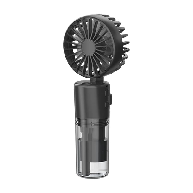Promotion!Ventilador personal portátil, ventilador sin aspas manos libres, ventilador recargable con acondicionador ajustable de 360° para uso en interiores y exteriores