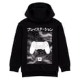 thumbnail image 1 of PlayStation Garçon Chandail à Capuchon Noir avec Logo de Manette Japonaise (13-14 Ans), 1 of 6