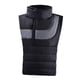 thumbnail image 4 of Chaleco térmico Yuyangstore para motocicleta cuello alto impermeable unisex, 4 of 5
