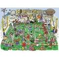 thumbnail image 2 of SUNSOUT INC - Football Fumbles - 1000 pc Jigsaw Puzzle by Artist: Jonny Hawkins - Finished Size 20" x 27" - MPN# 80140, 2 of 5