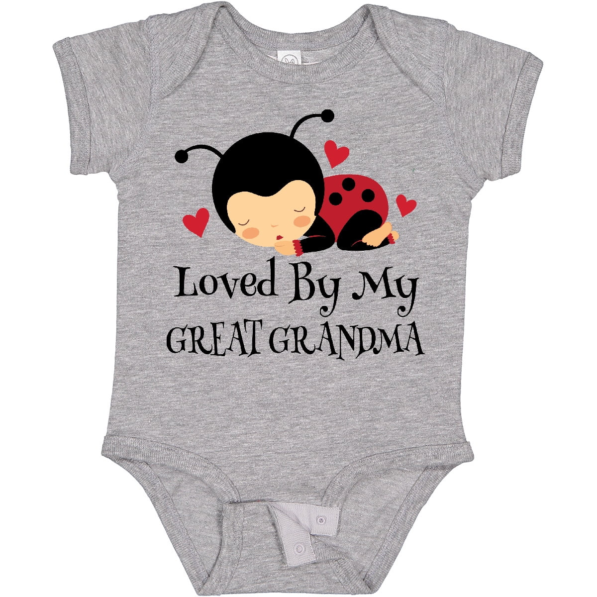 Inktastic Loved by My Great Grandma Girls Baby Bodysuit