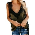 thumbnail image 1 of Débardeur Camisole en Dentelle pour Femme Rose/noir/vert One More Night, 1 of 4