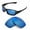 Ice Blue Coated - Polarized, variant on Walleva Titanium Polarized Replacement Lenses for Oakley Fives 3.0 Sunglasses
