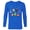 Navy, variant on Marvel Holiday Christmas Avengers Team Festive Ornaments - Long Sleeve T-Shirt for Men - Customized-Athletic Heather