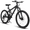 Black, variant on ESRIDOM 26" Mountain Bike for Adults, 21 Speed Full Suspension MTB, Dual Disc Brakes, High Carbon Steel Frame, 85% Pre-Assembled, for Men & Women