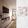 thumbnail image 5 of Yayeee Rocker Switch Wall Plate 1-Gang 4.6"x2.9" Home Decorative Outlet Cover, White Starfish, 5 of 6