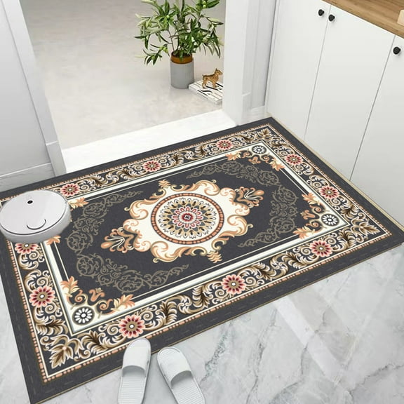 Front Door Mat Indoor Outdoor Entrance, All-Season Weather Door Mat,Living Room Floor Mats Home Indoor Outdoor Door Mats for Entryway, Heavy Duty Clearance