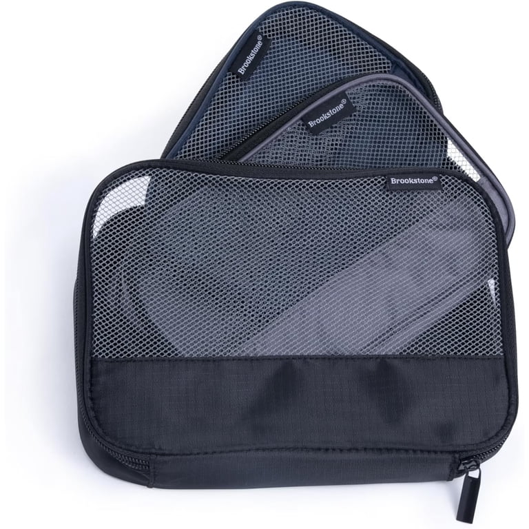 Brookstone Travel 3-Piece Mesh Packing Cube Set photo 4
