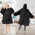 thumbnail image 3 of Sudadera Cobija con Capucha niños y niñas, Sudadera Cobija Multifuncional, con Bolsillos Grandes, Manta con Capucha Cálida y Acogedora, Unitalla, Regalos para niños, 3 of 3