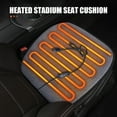 thumbnail image 3 of ZenCart Heated Car Seat Cushion USB Heated Chair Pad for Winter Drives Portable Heated Seat Cover for Office Home Outdoor Activities Anti-Slip Bottom Car Seat Warmer, 3 of 8
